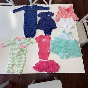 Newborn girl clothes